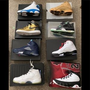 Jordans sizes 9-9.5